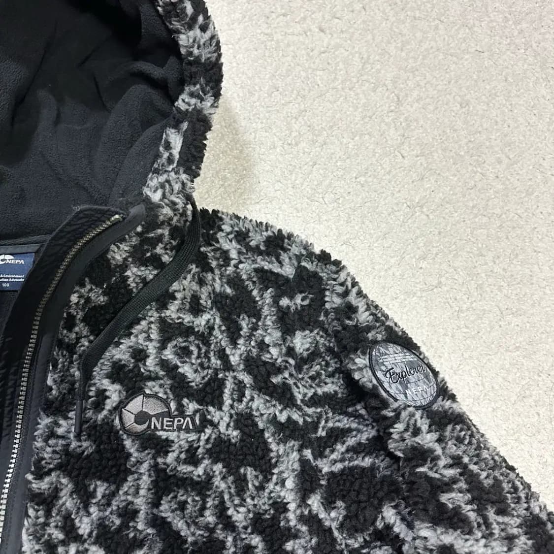 네파 후리스 집업 L 100 상품이미지2