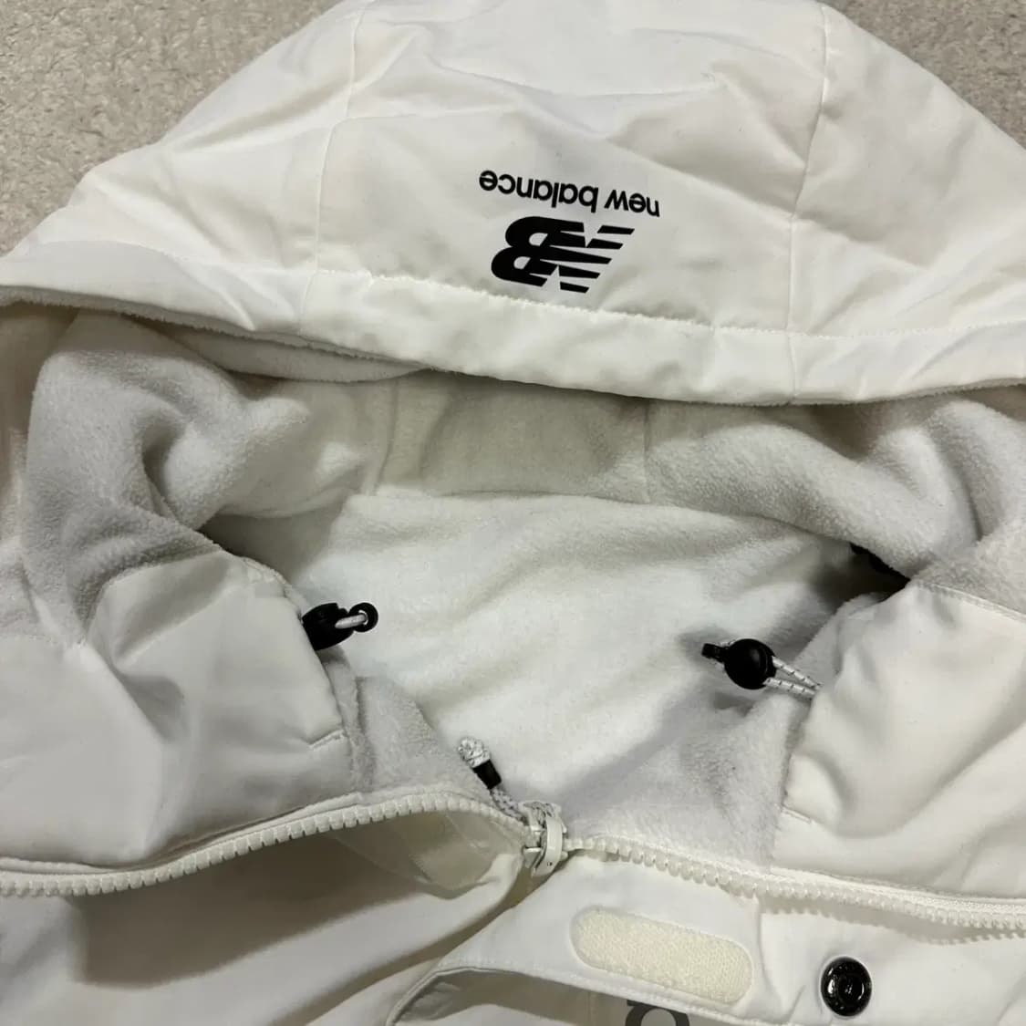 뉴발란스 양면 후리스 집업 점퍼 L 100 상품이미지3