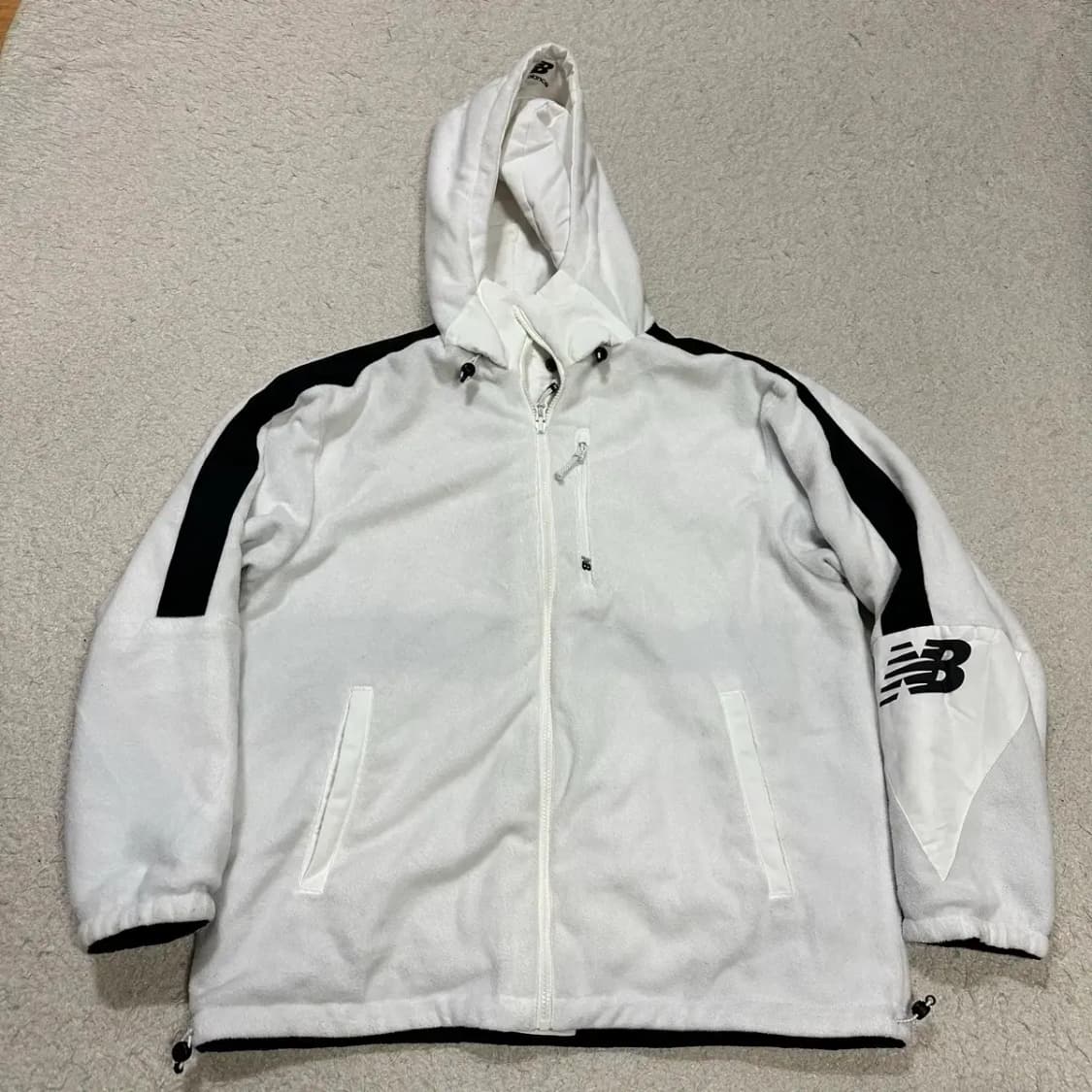 뉴발란스 양면 후리스 집업 점퍼 L 100 상품이미지5