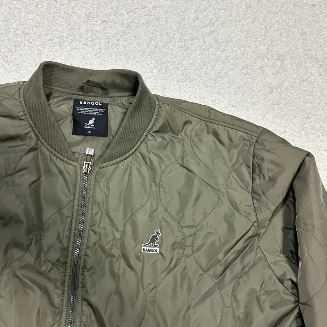 캉골 누빔 점퍼 XL 상품이미지2