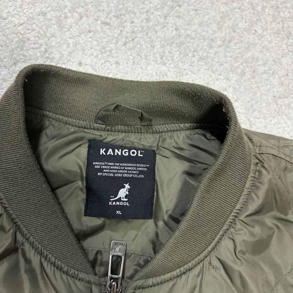 캉골 누빔 점퍼 XL 상품이미지3