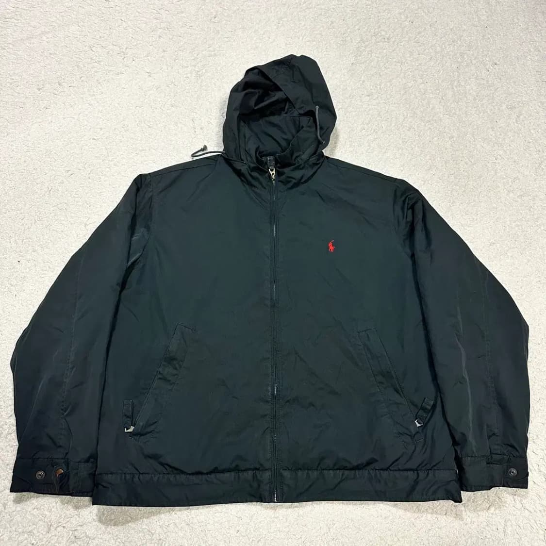 폴로 점퍼 블랙 XL 상품이미지1