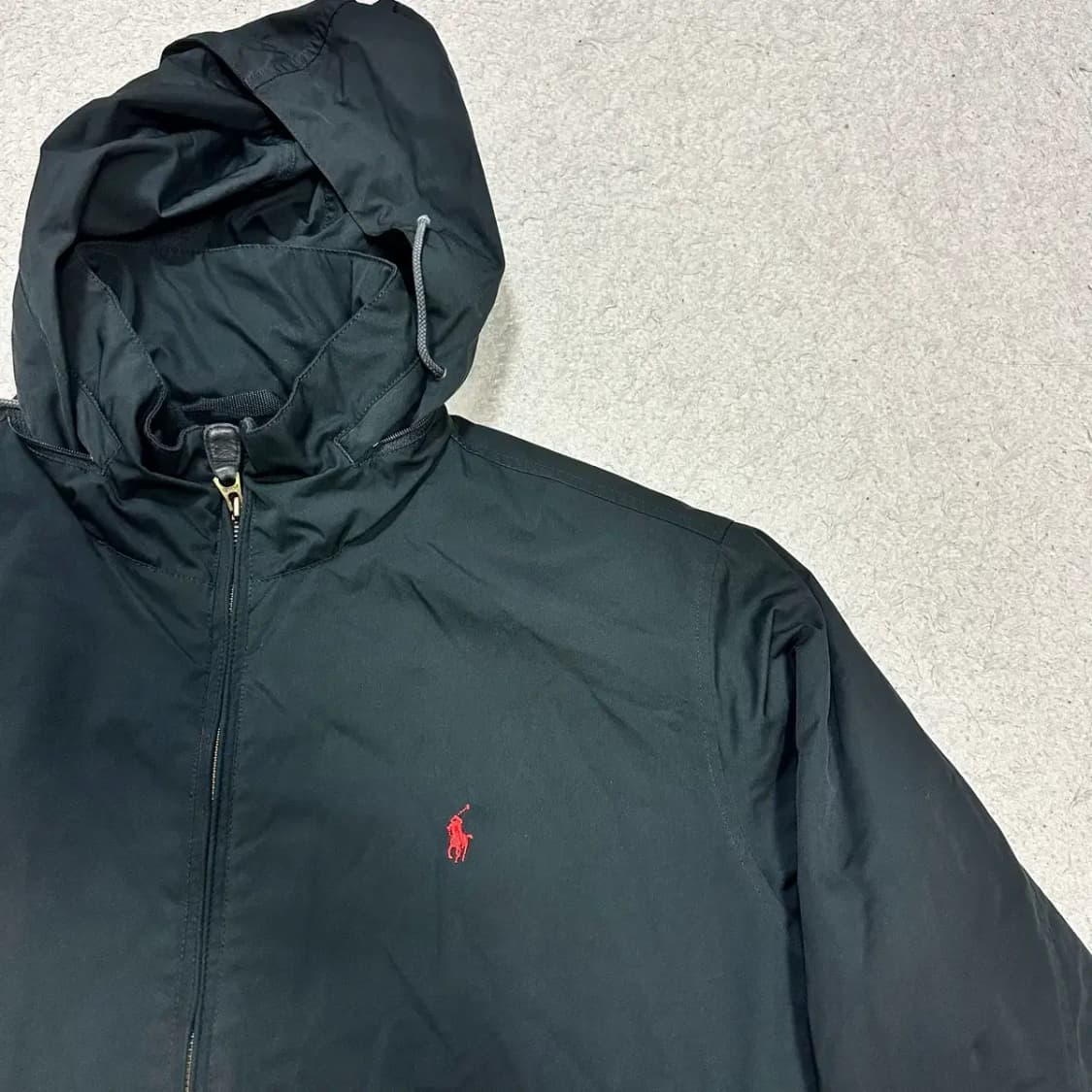 폴로 점퍼 블랙 XL 상품이미지2
