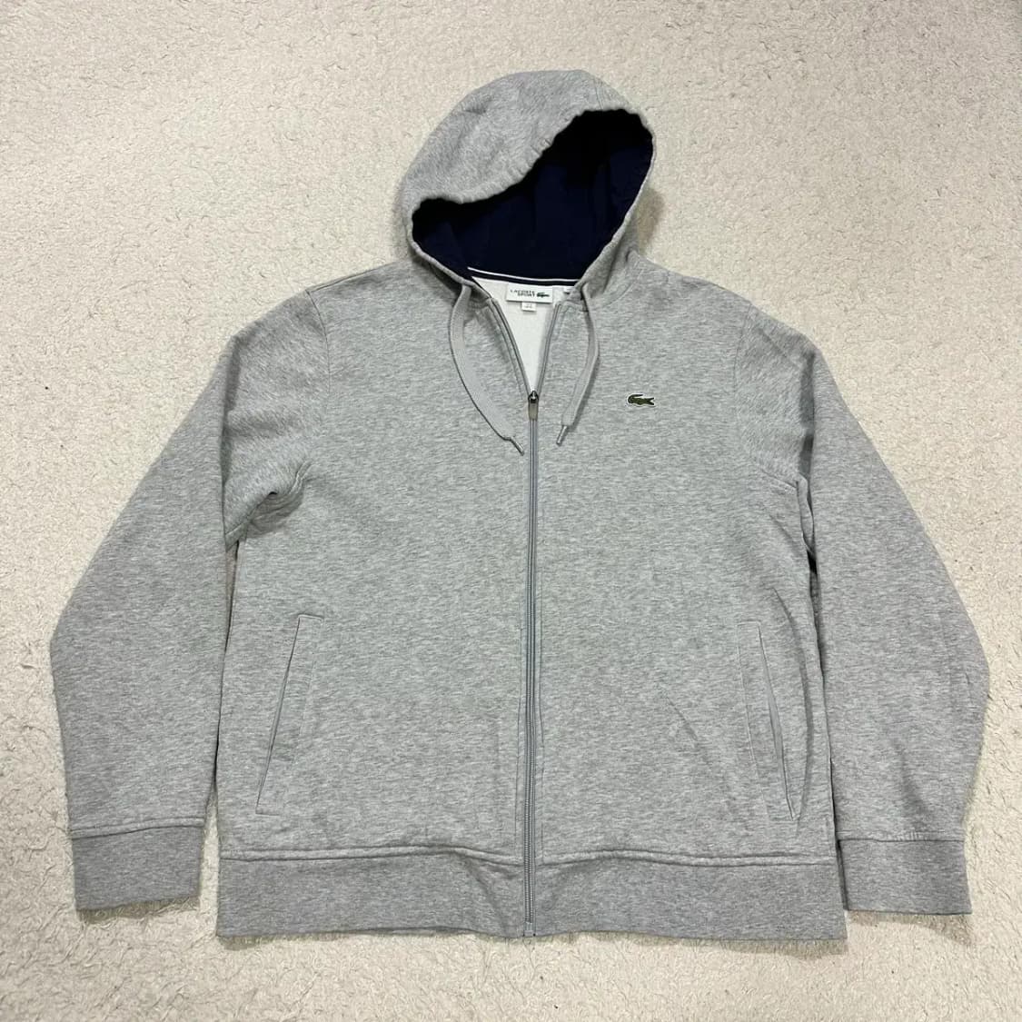 라코스테 후드집업 기모 XL 상품이미지1