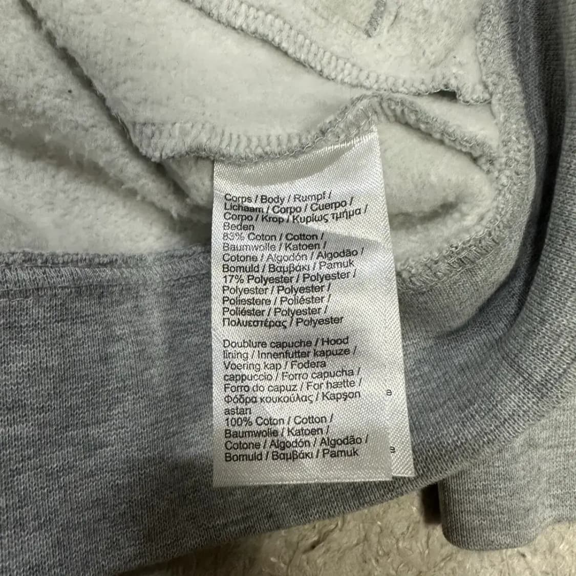 라코스테 후드집업 기모 XL 상품이미지4