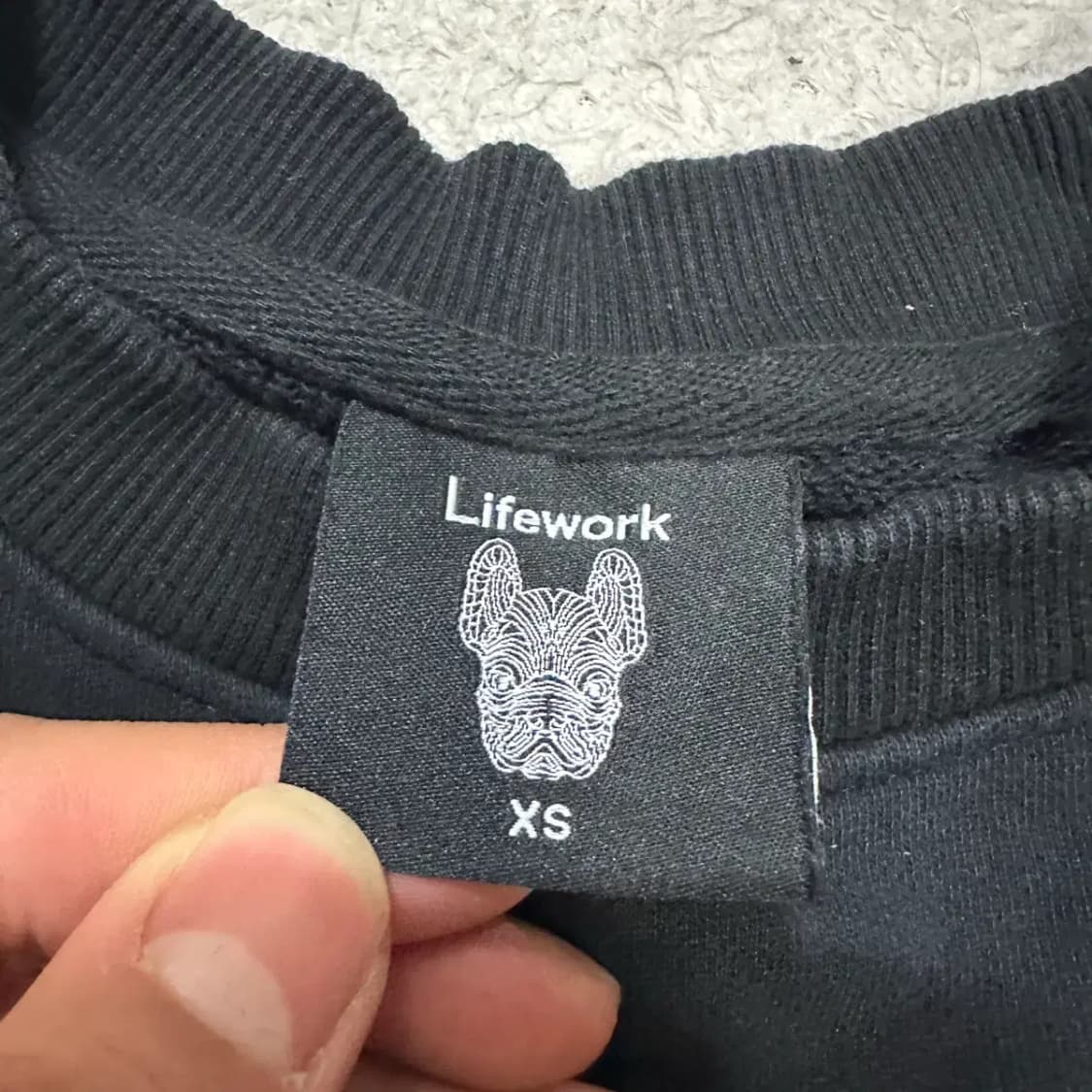 라이프워크 맨투맨 xs 상품이미지3