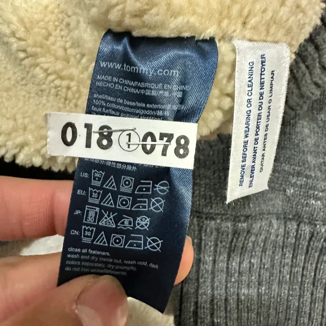 타미힐피거 니트 집업 s 상품이미지4