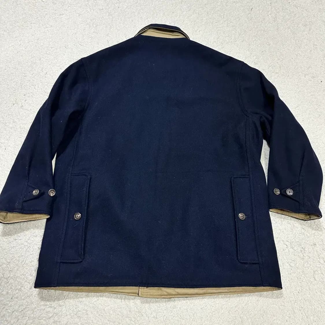 폴로 양면 모직 코트 일경물산 95 상품이미지2