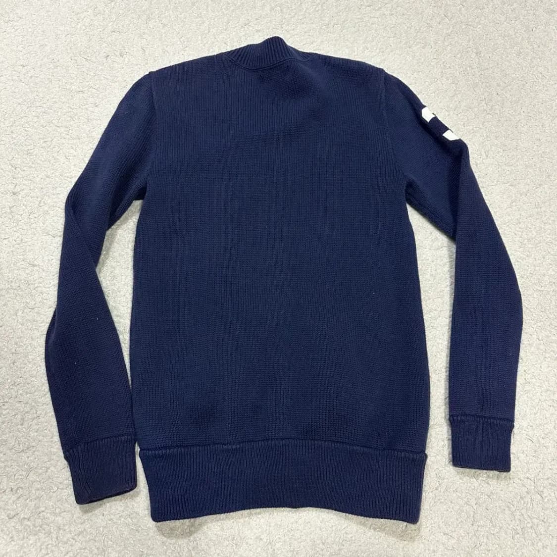 폴로 니트 집업 네이비 여성 추천 상품이미지5