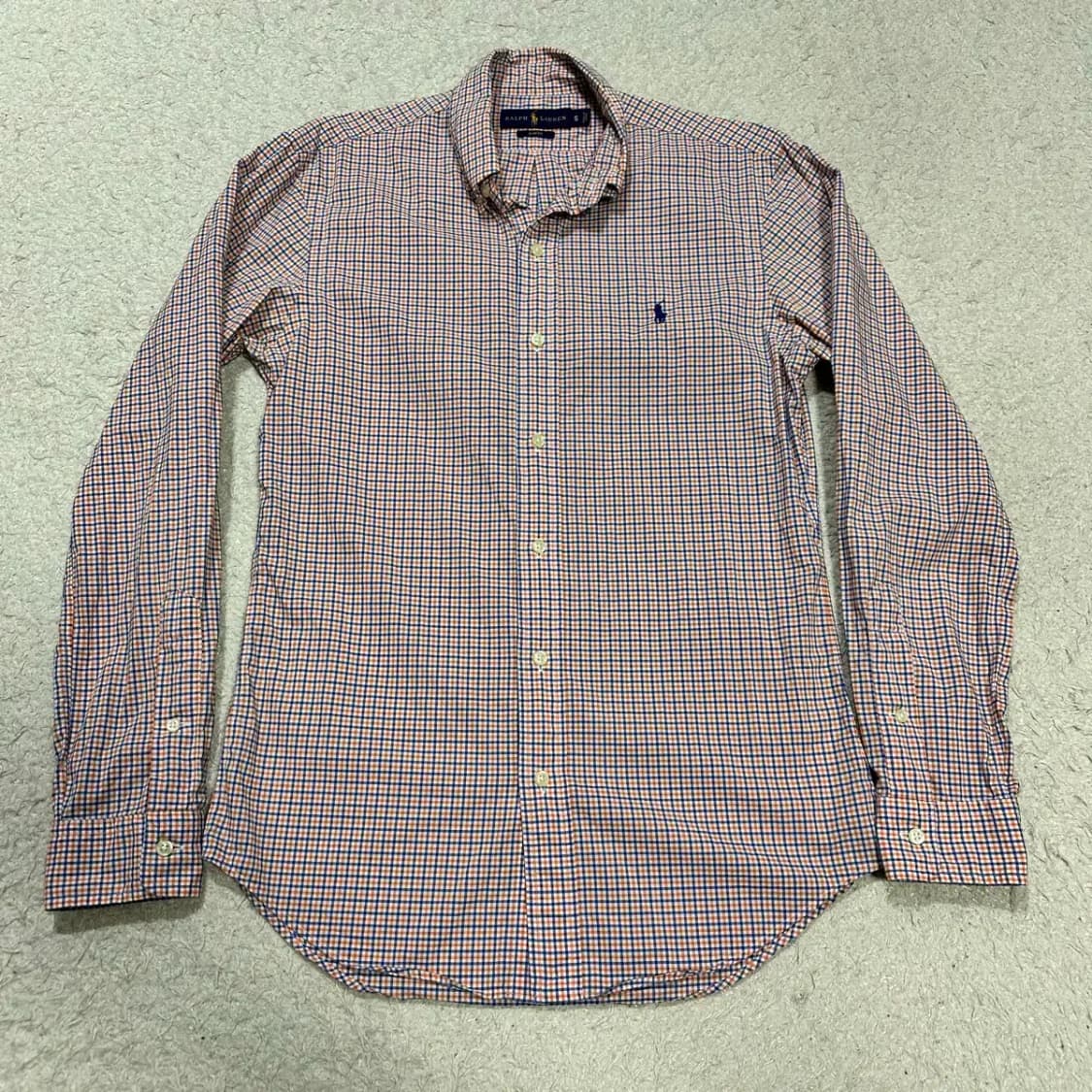 폴로 셔츠 체크 슬림핏 s 상품이미지1