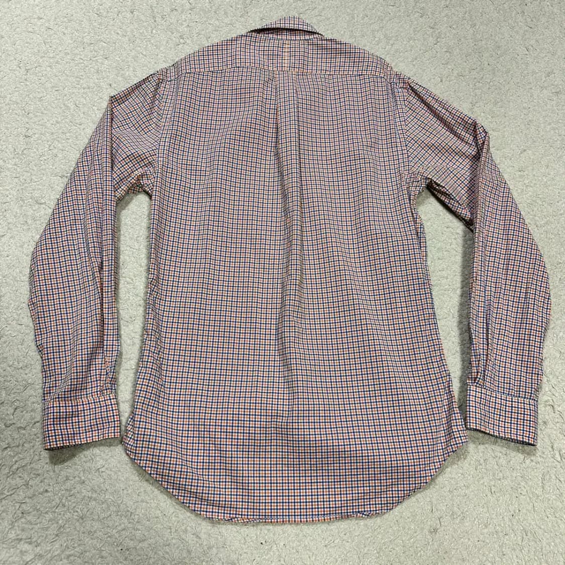 폴로 셔츠 체크 슬림핏 s 상품이미지5