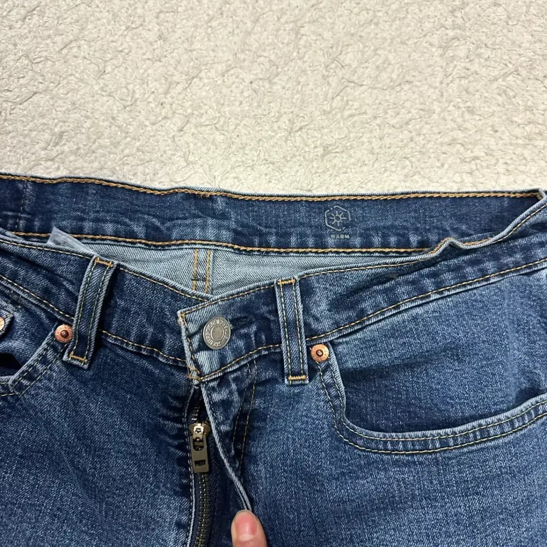 리바이스 505 청바지 데님 팬츠 34인치 상품이미지2