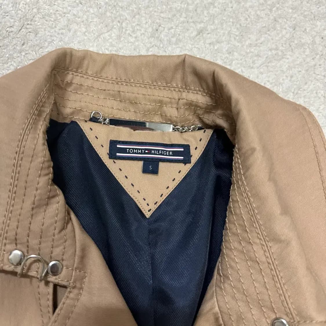 타미힐피거 트렌치코트 여성 s 상품이미지3
