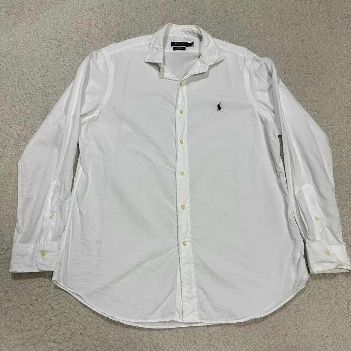 폴로 셔츠 화이트 클래식핏 L 상품이미지1