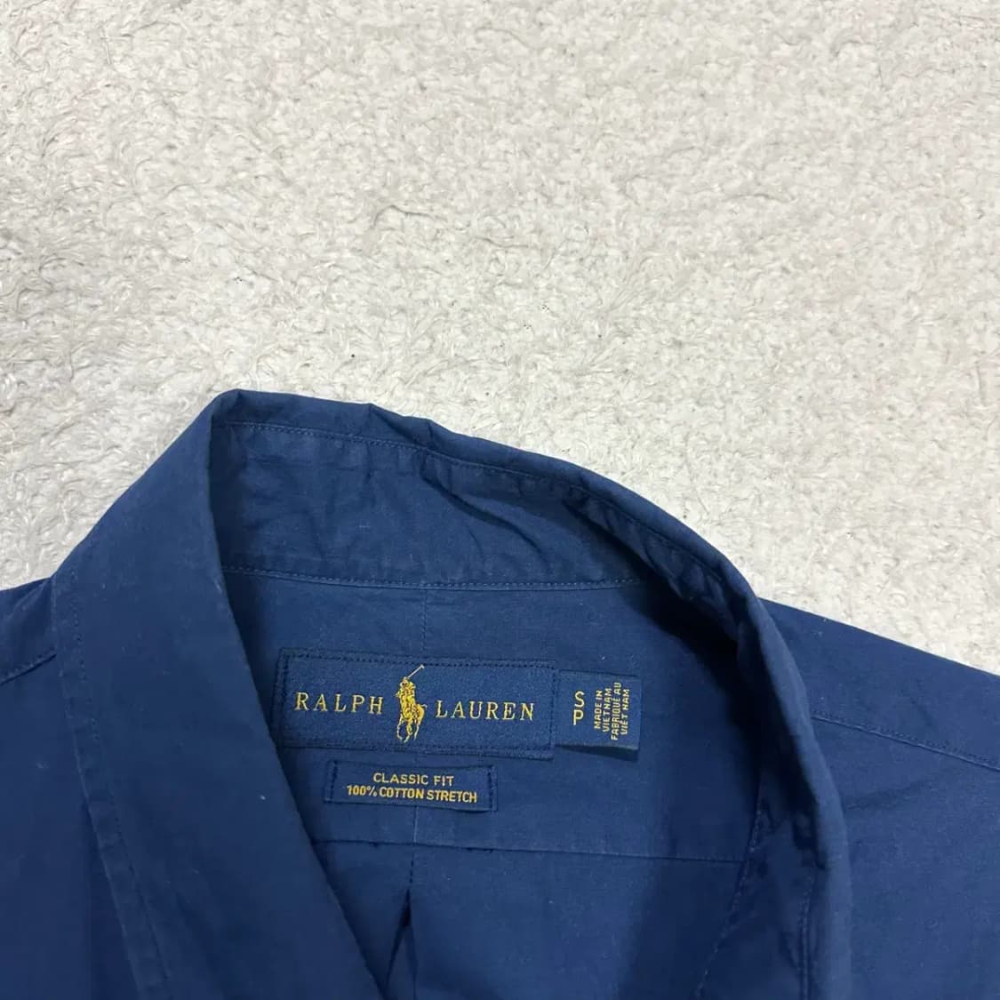 폴로 셔츠 네이비 s 상품이미지3