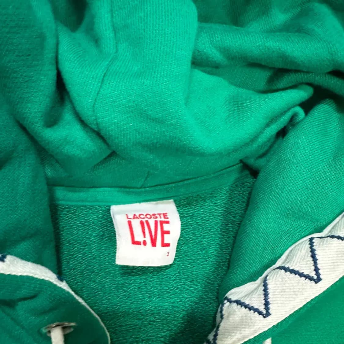 라코스테 후드집업 그린 3 상품이미지3