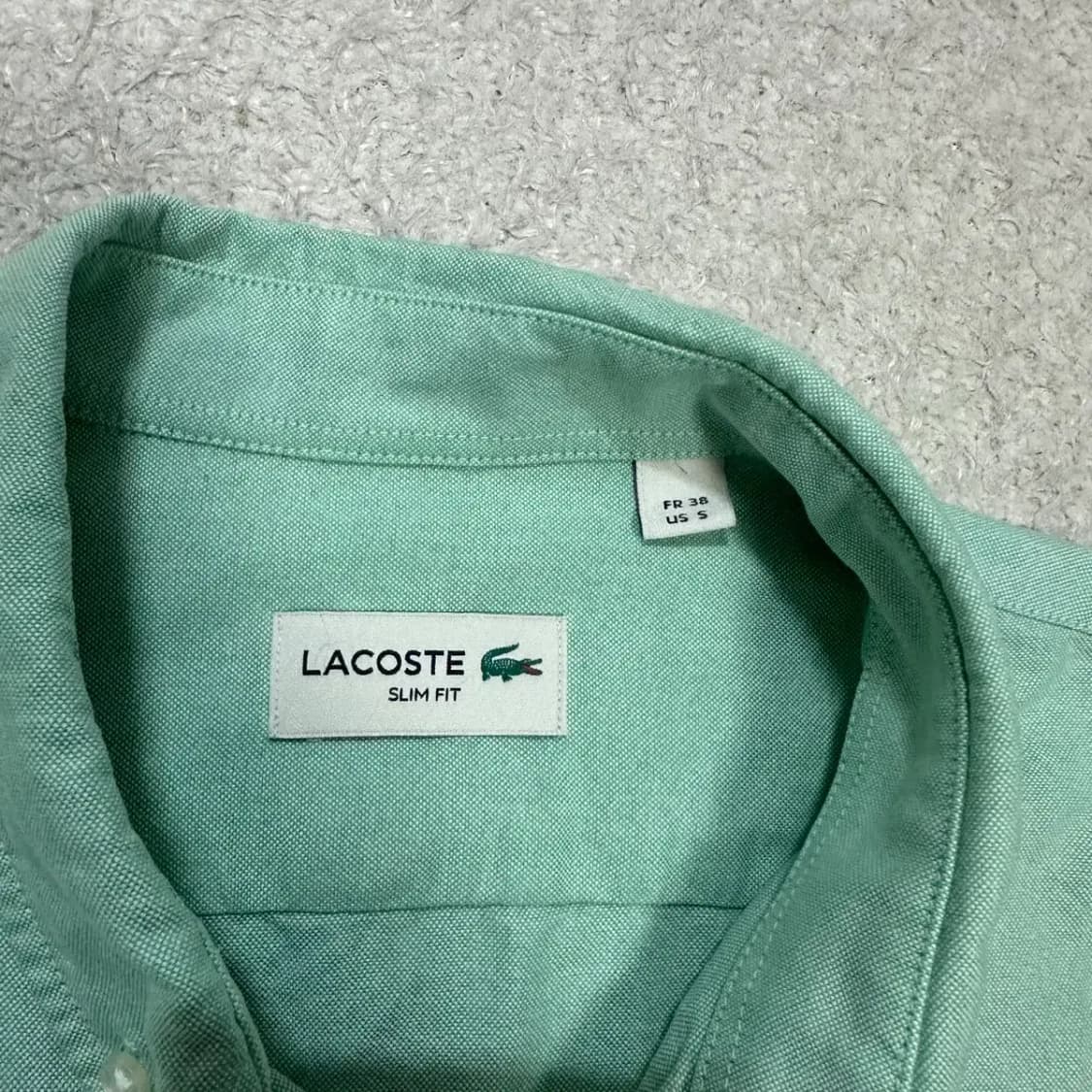 라코스테 셔츠 슬림핏 s 95 상품이미지3
