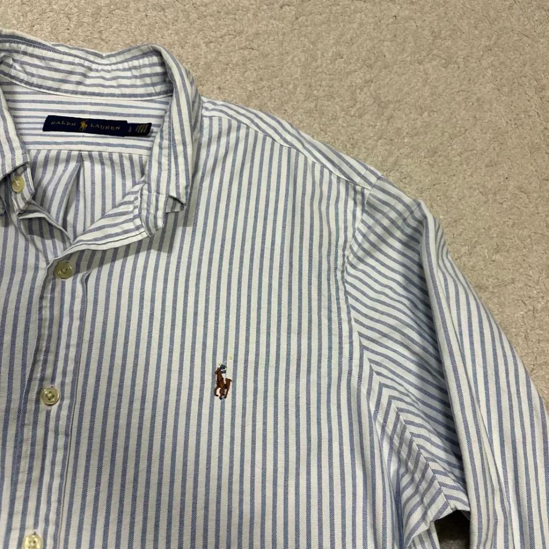 폴로 셔츠 스트라이프 L 상품이미지4
