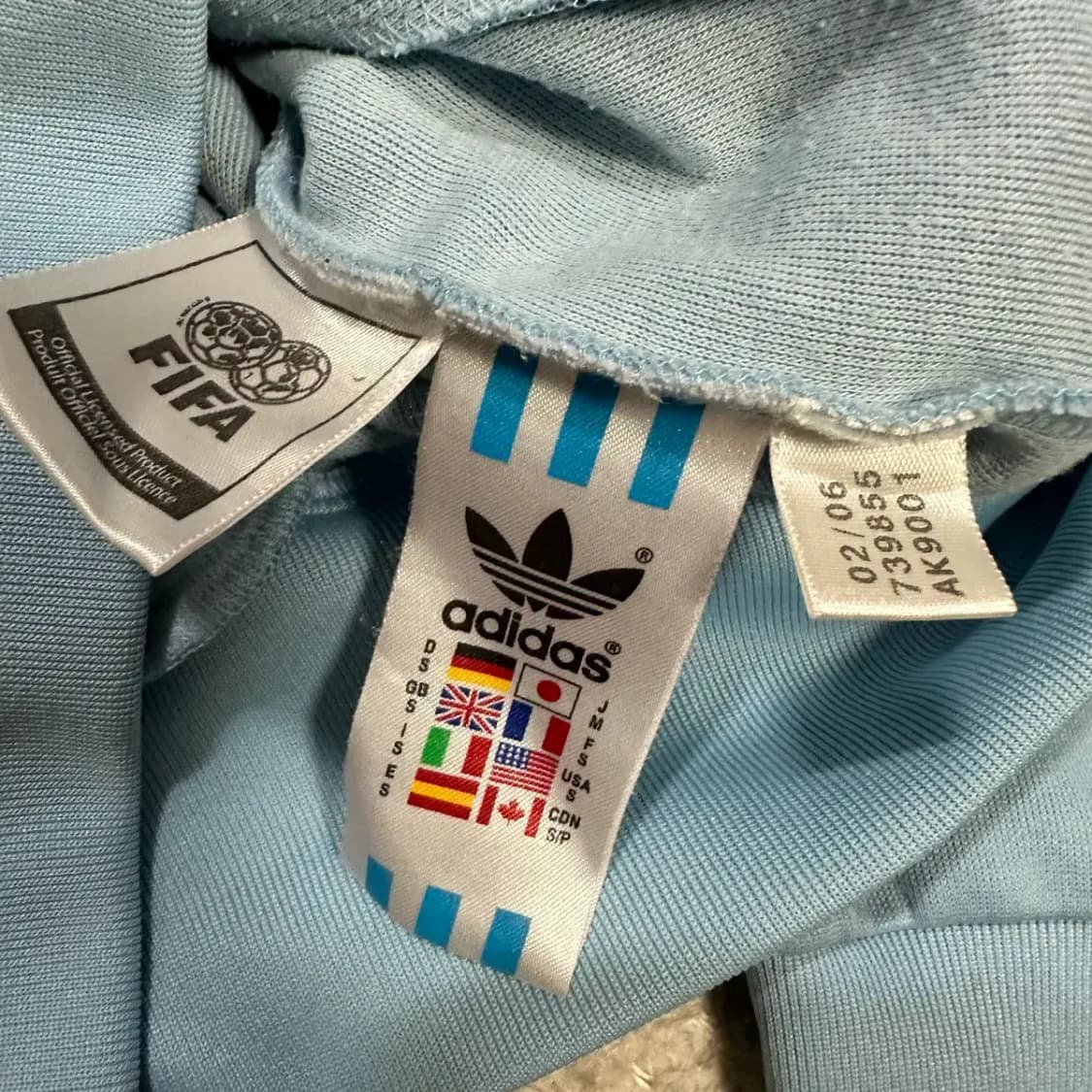 아디다스 아르헨티나 져지 트랙탑 s 상품이미지5