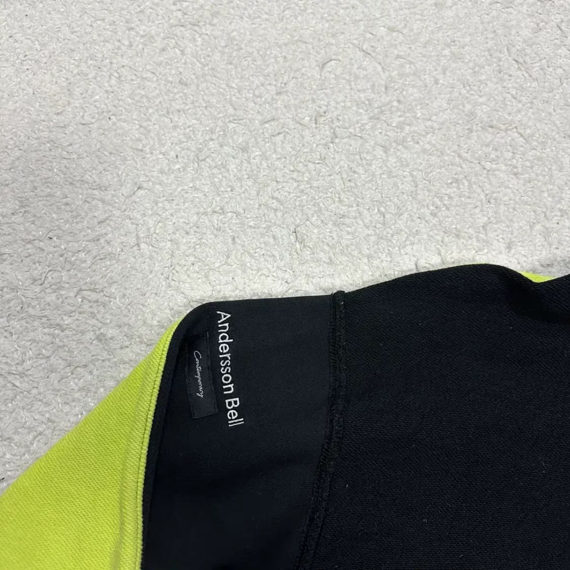 앤더슨벨 후드티 블랙 m 상품이미지2