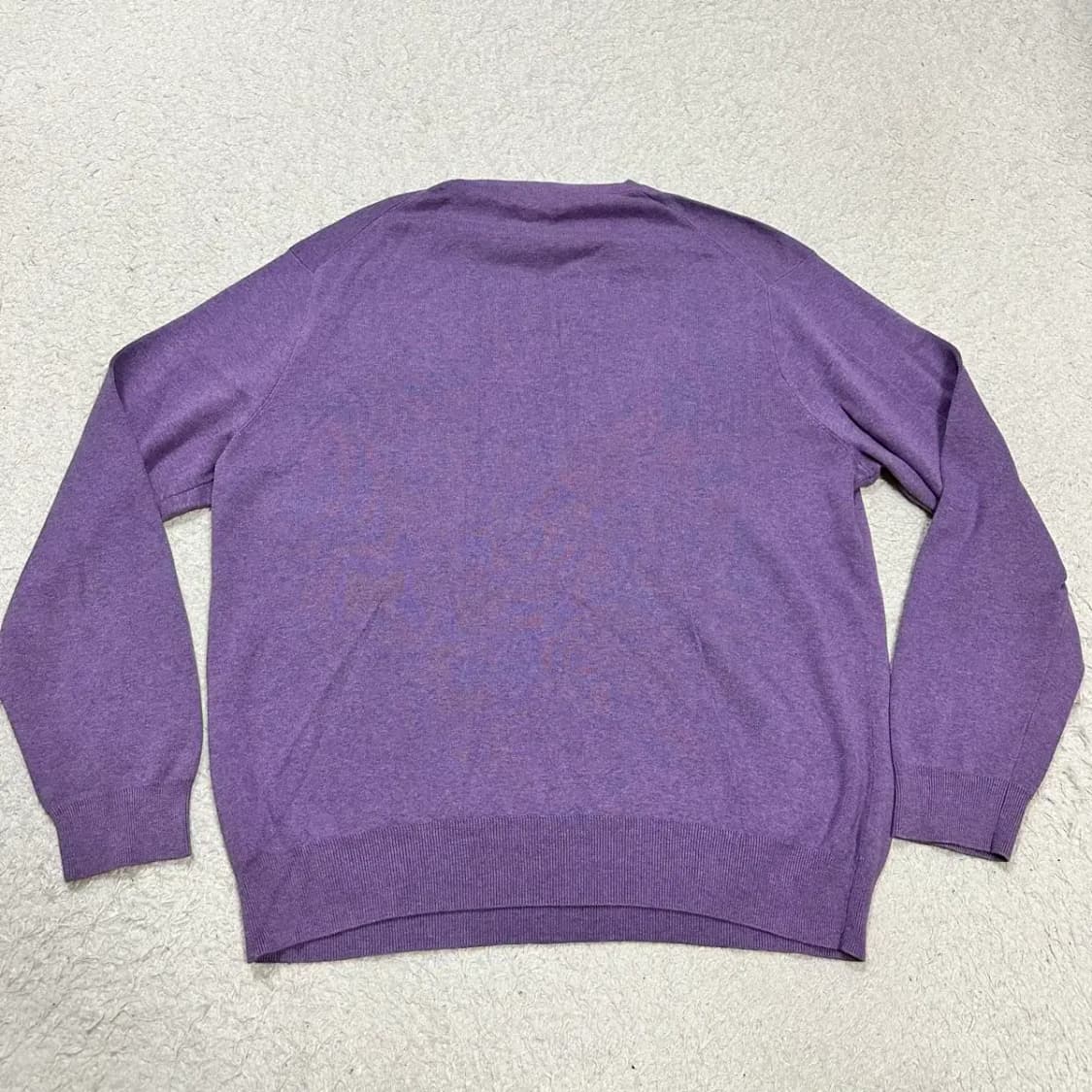 폴로 니트 브이넥 XL 상품이미지5