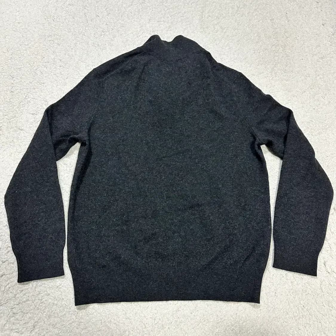 폴로 메리노울 반집업 니트 m 상품이미지5