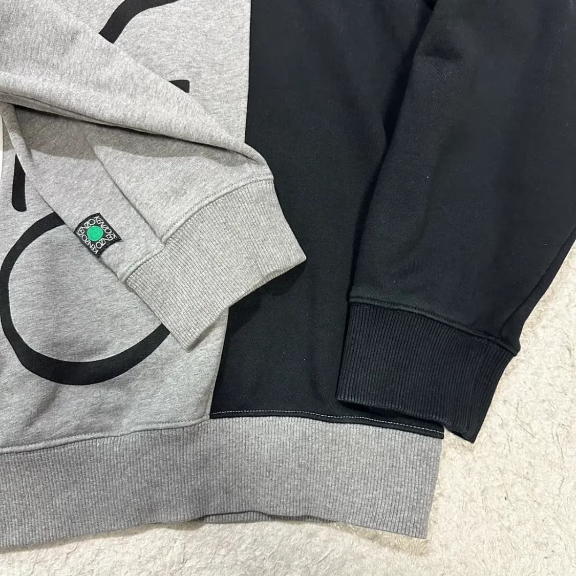 겐조 맨투맨 블랙 그레이 m 상품이미지2