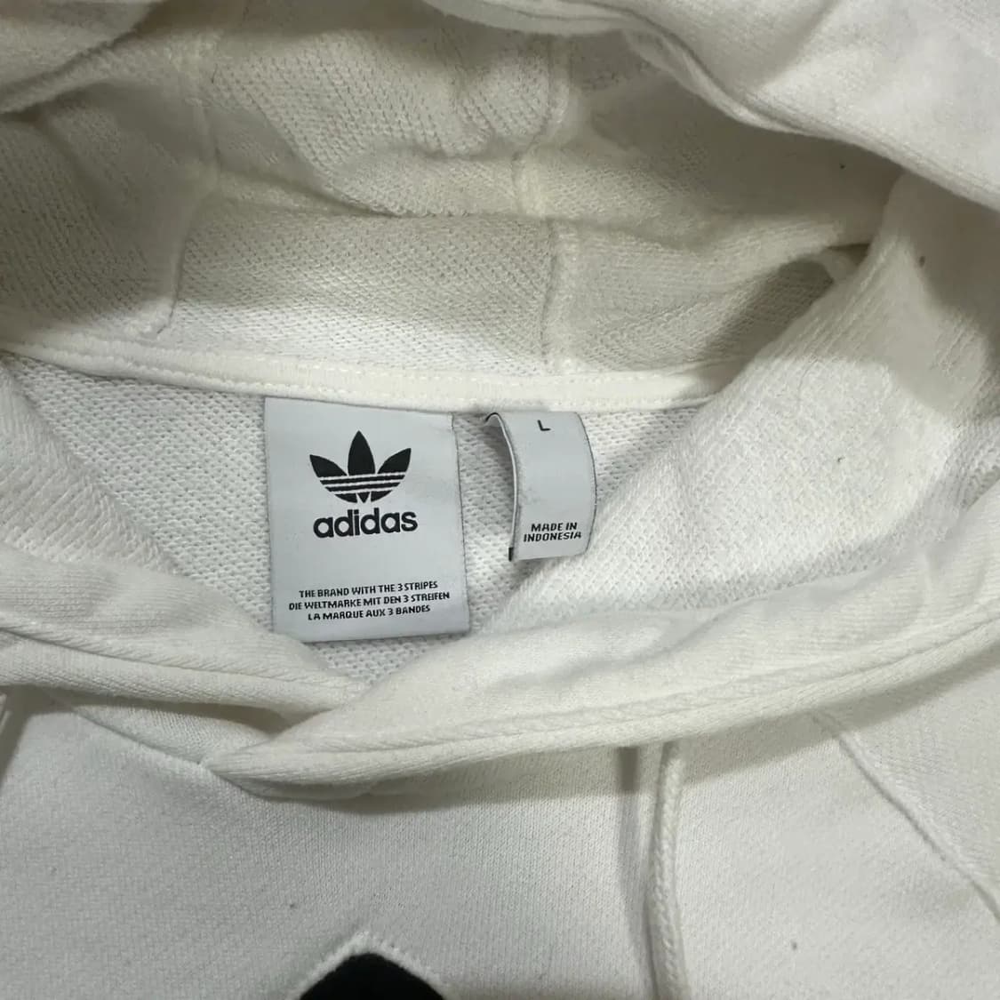 아디다스 빅 트레포일 후드티 기모 L 100 상품이미지3