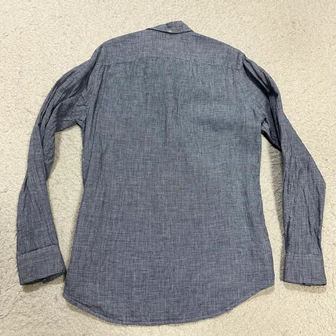 라코스테 린넨 셔츠 체크 95 상품이미지5