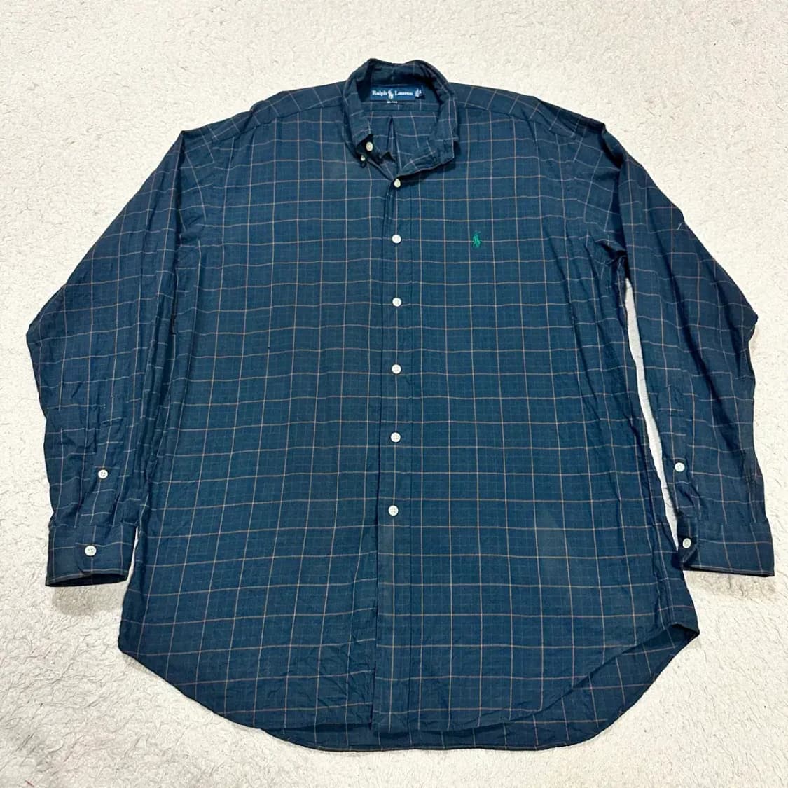 폴로 셔츠 체크 남방 오버핏 상품이미지1