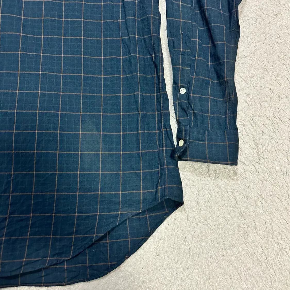 폴로 셔츠 체크 남방 오버핏 상품이미지2