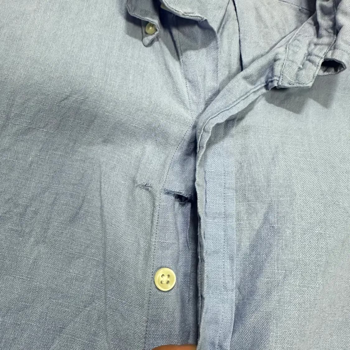 폴로 랄프로렌 린넨 셔츠 m 상품이미지2