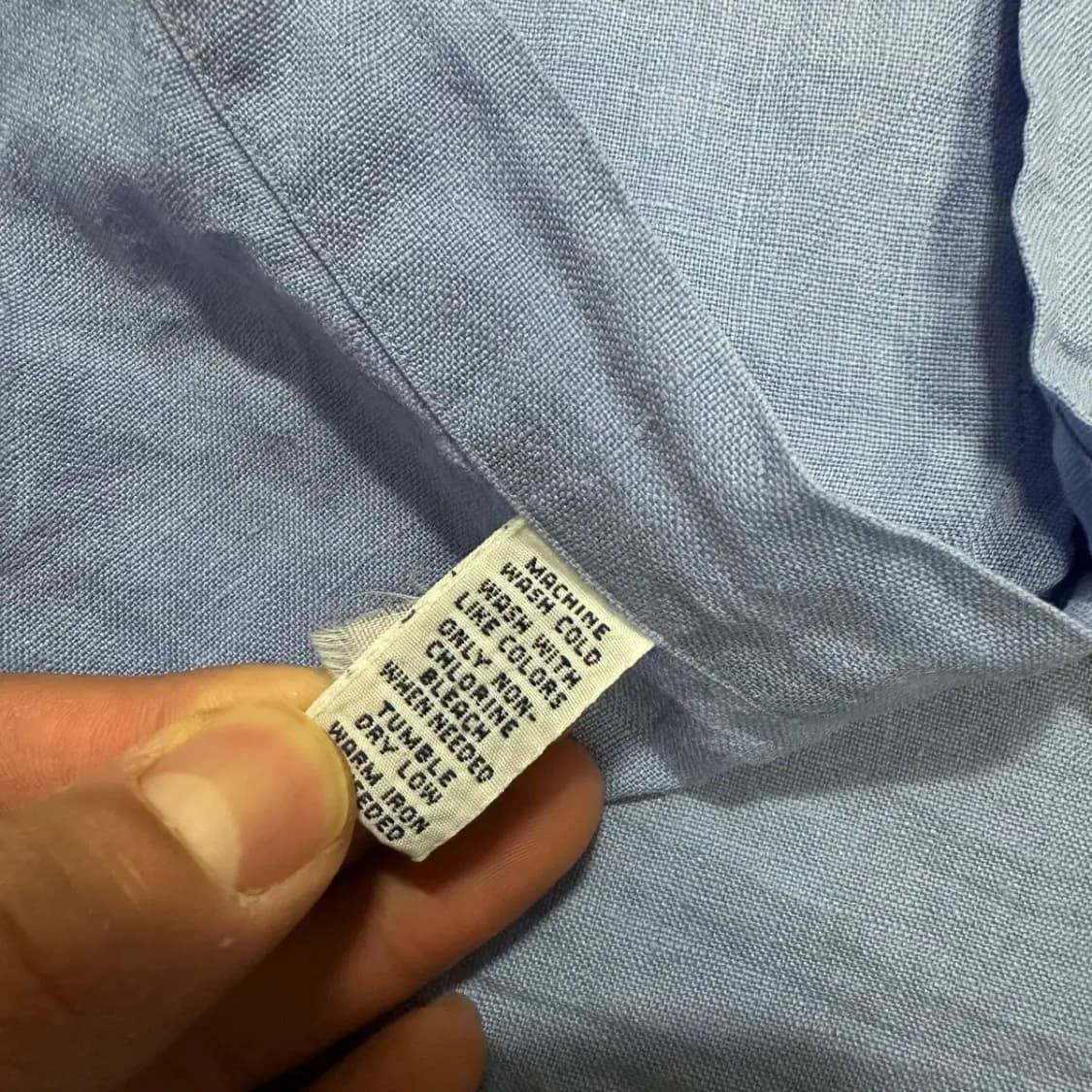 폴로 랄프로렌 린넨 셔츠 m 상품이미지5