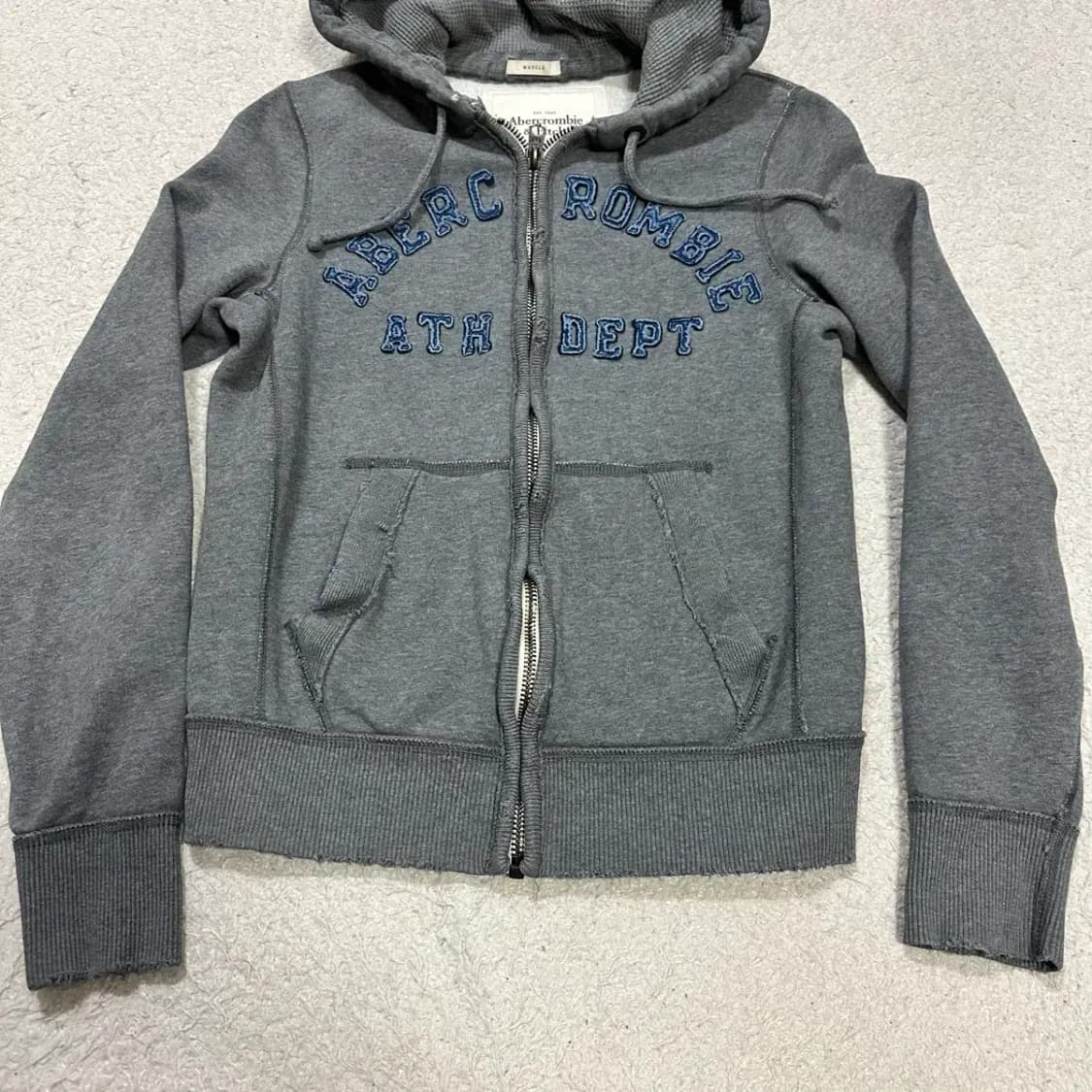 아베크롬비 후드집업 기모 m 상품이미지2