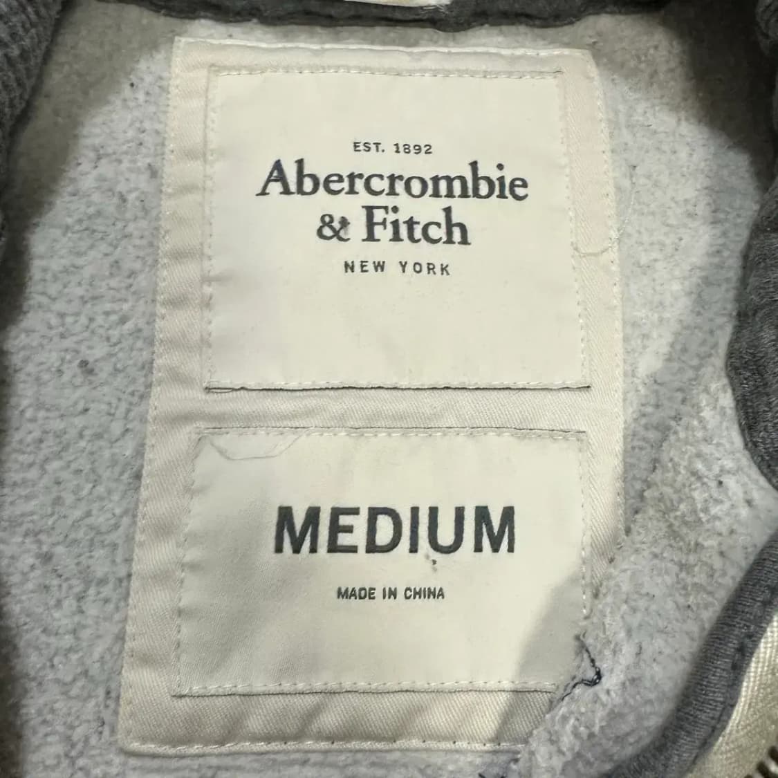 아베크롬비 후드집업 기모 m 상품이미지4