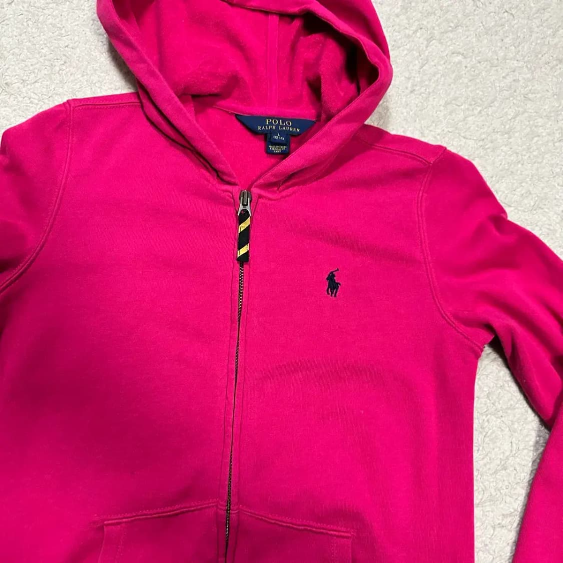 폴로 랄프로렌 핑크색 후드집업 여성 추천 상품이미지2