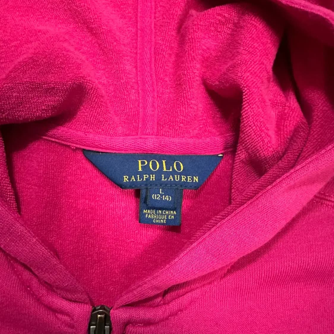 폴로 랄프로렌 핑크색 후드집업 여성 추천 상품이미지3