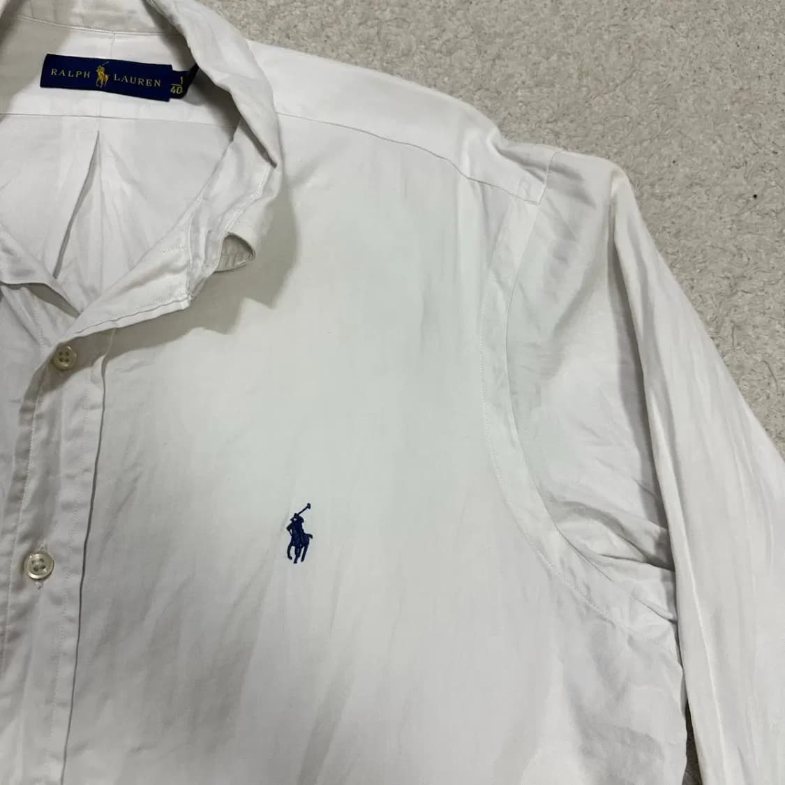 폴로 랄프로렌 화이트 셔츠 남방 상품이미지2
