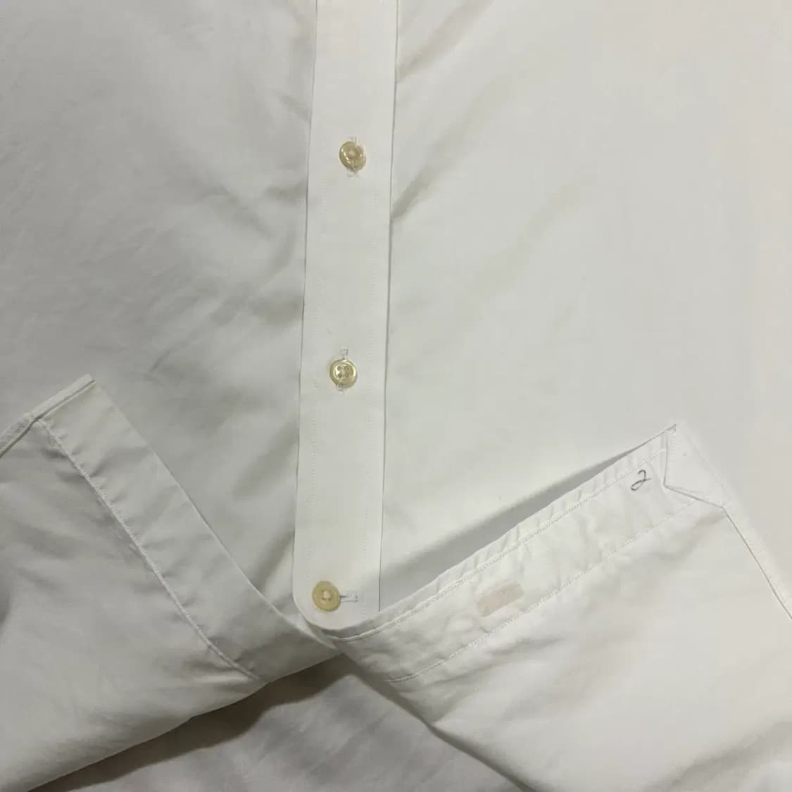 폴로 셔츠 화이트 화이트포니 오버핏 상품이미지5