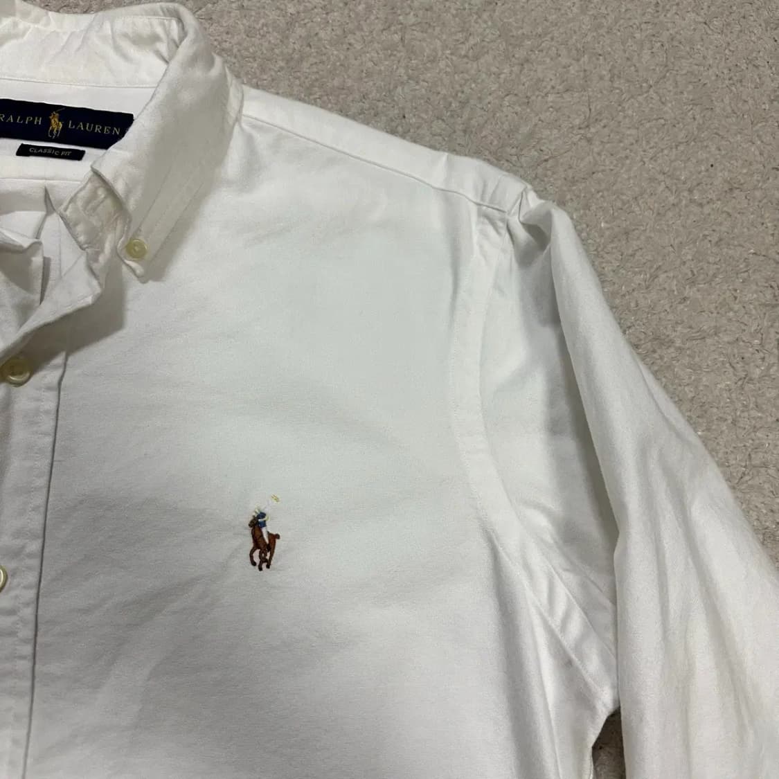 폴로 랄프로렌 화이트 셔츠 남방 s 상품이미지2
