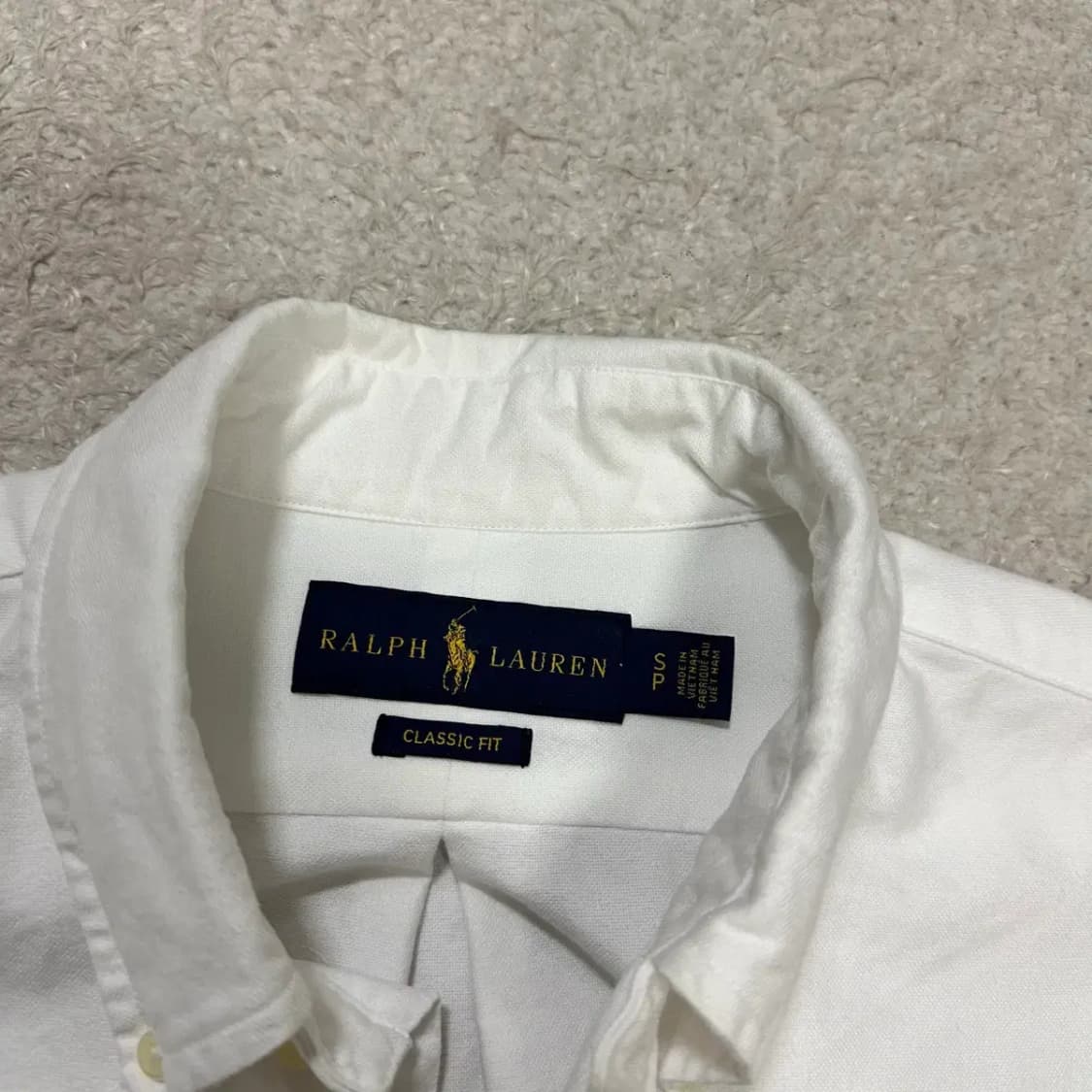폴로 랄프로렌 화이트 셔츠 남방 s 상품이미지3