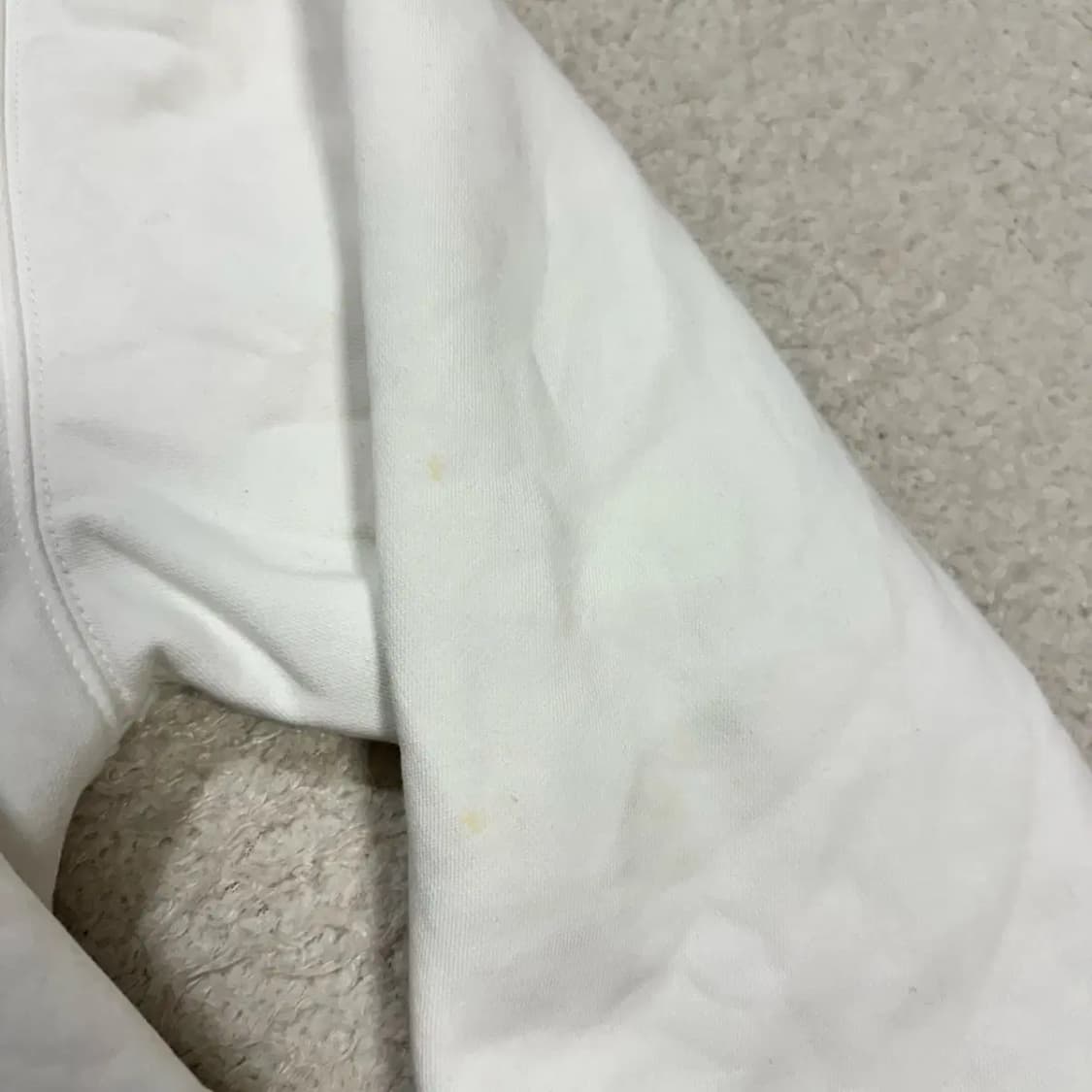 뉴발란스 화이트 로고 후드티 기모 m 95 상품이미지5