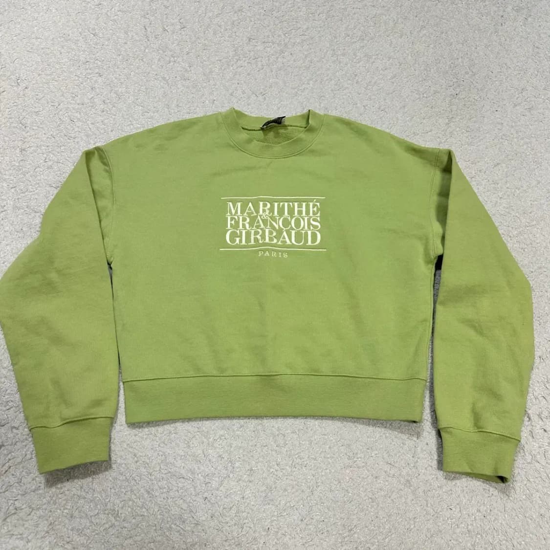 마리떼프랑소와저버 맨투맨 크롭 여성 m 상품이미지1