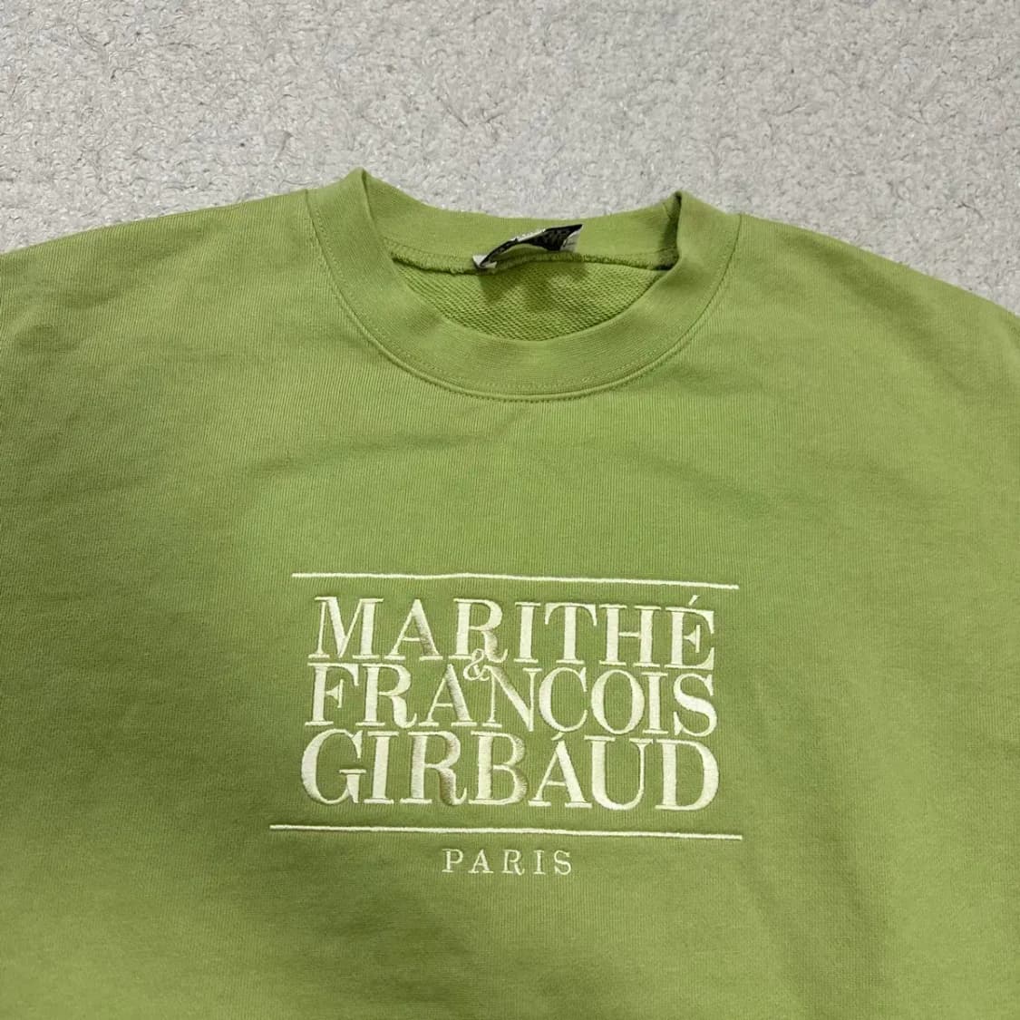 마리떼프랑소와저버 맨투맨 크롭 여성 m 상품이미지2