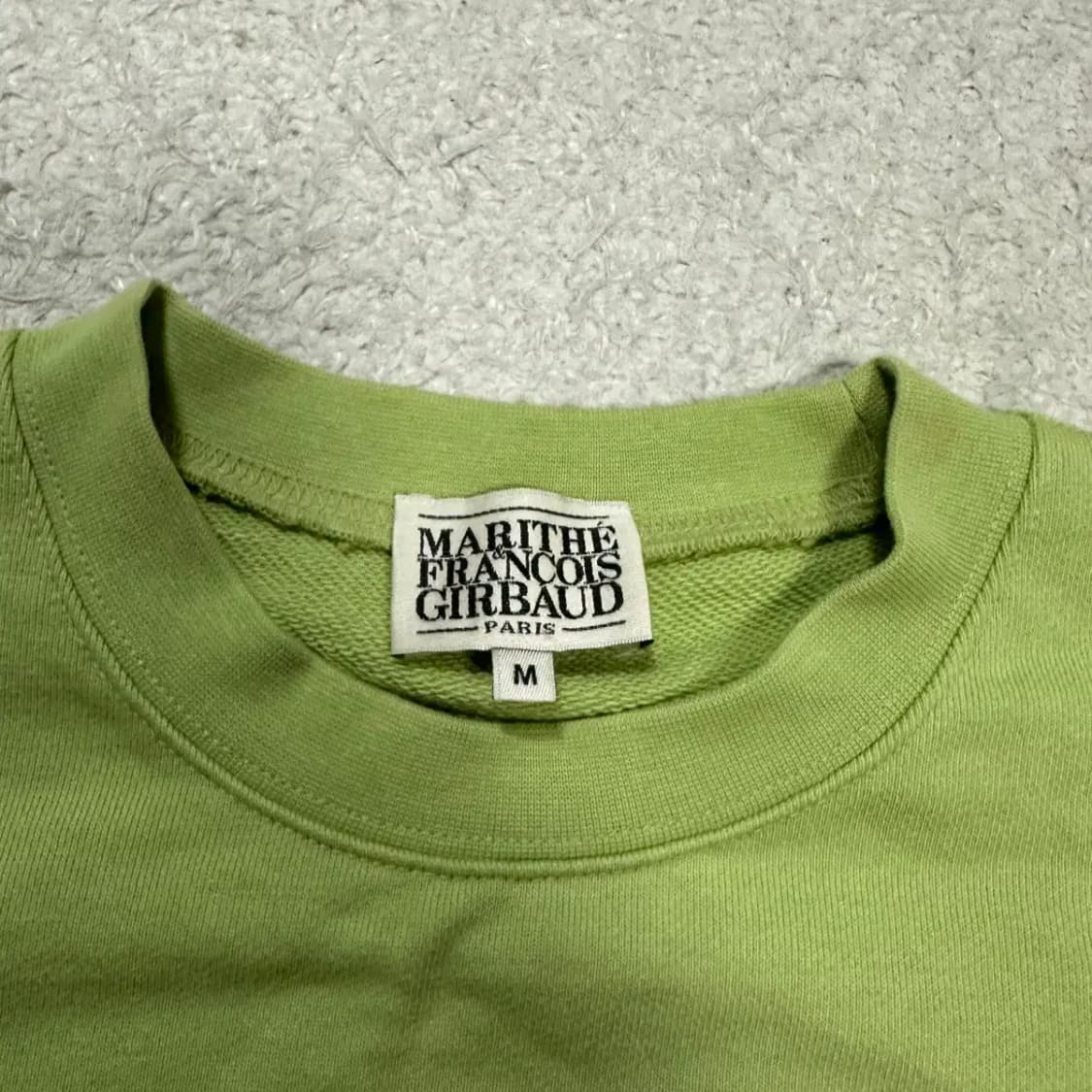 마리떼프랑소와저버 맨투맨 크롭 여성 m 상품이미지3