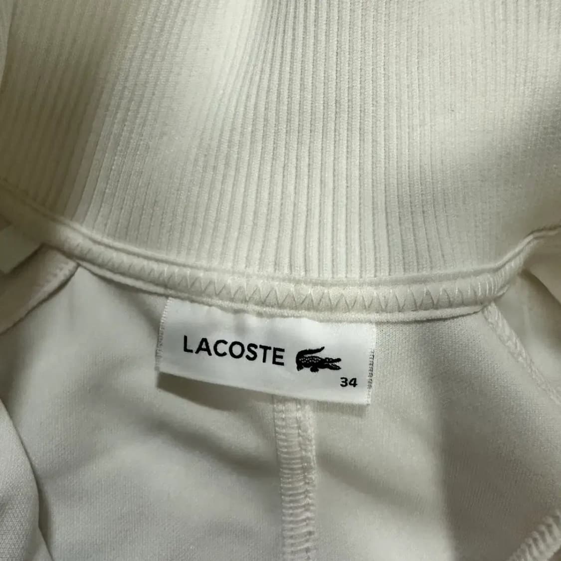 라코스테 원피스 화이트 90 상품이미지3