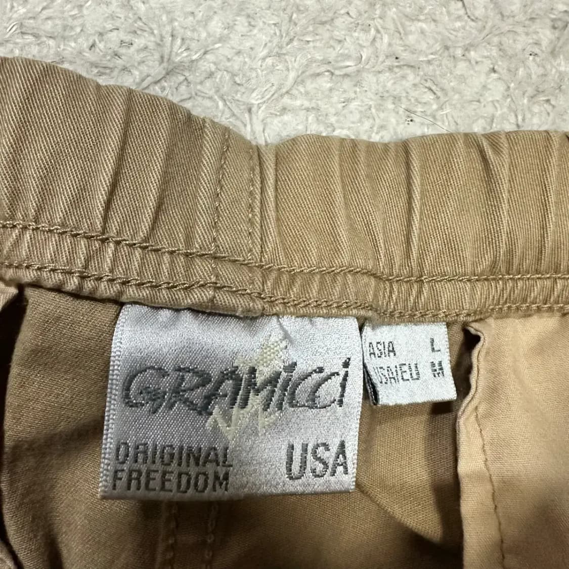 그라미치 면바지 팬츠 L 상품이미지3