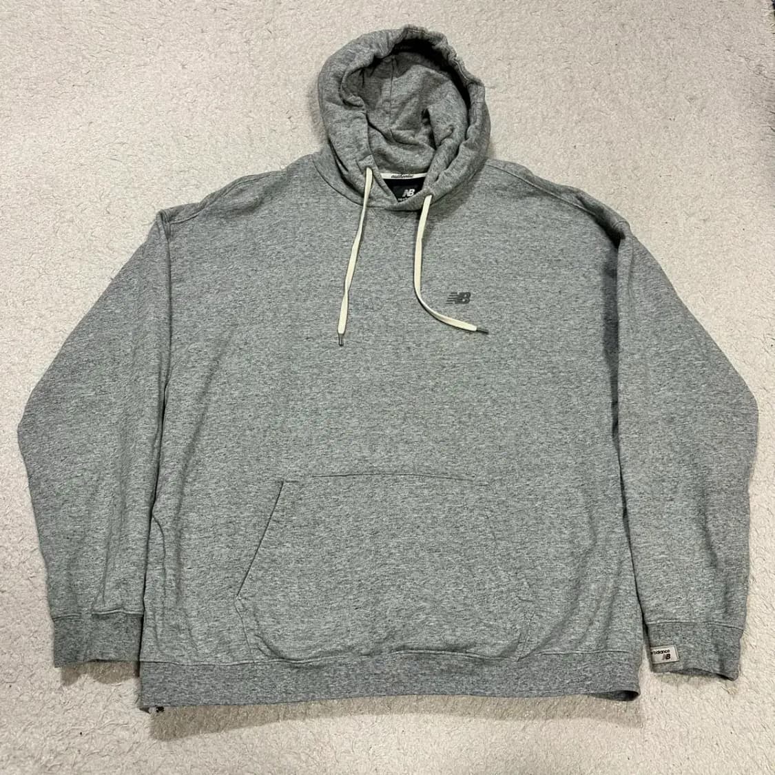 뉴발란스 그레이 후드티 xxl 110 상품이미지1