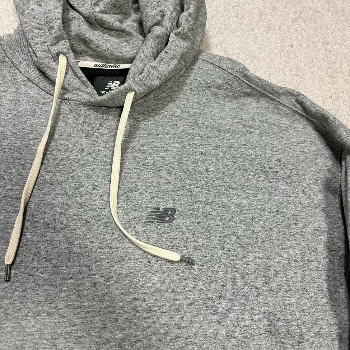 뉴발란스 그레이 후드티 xxl 110 상품이미지2