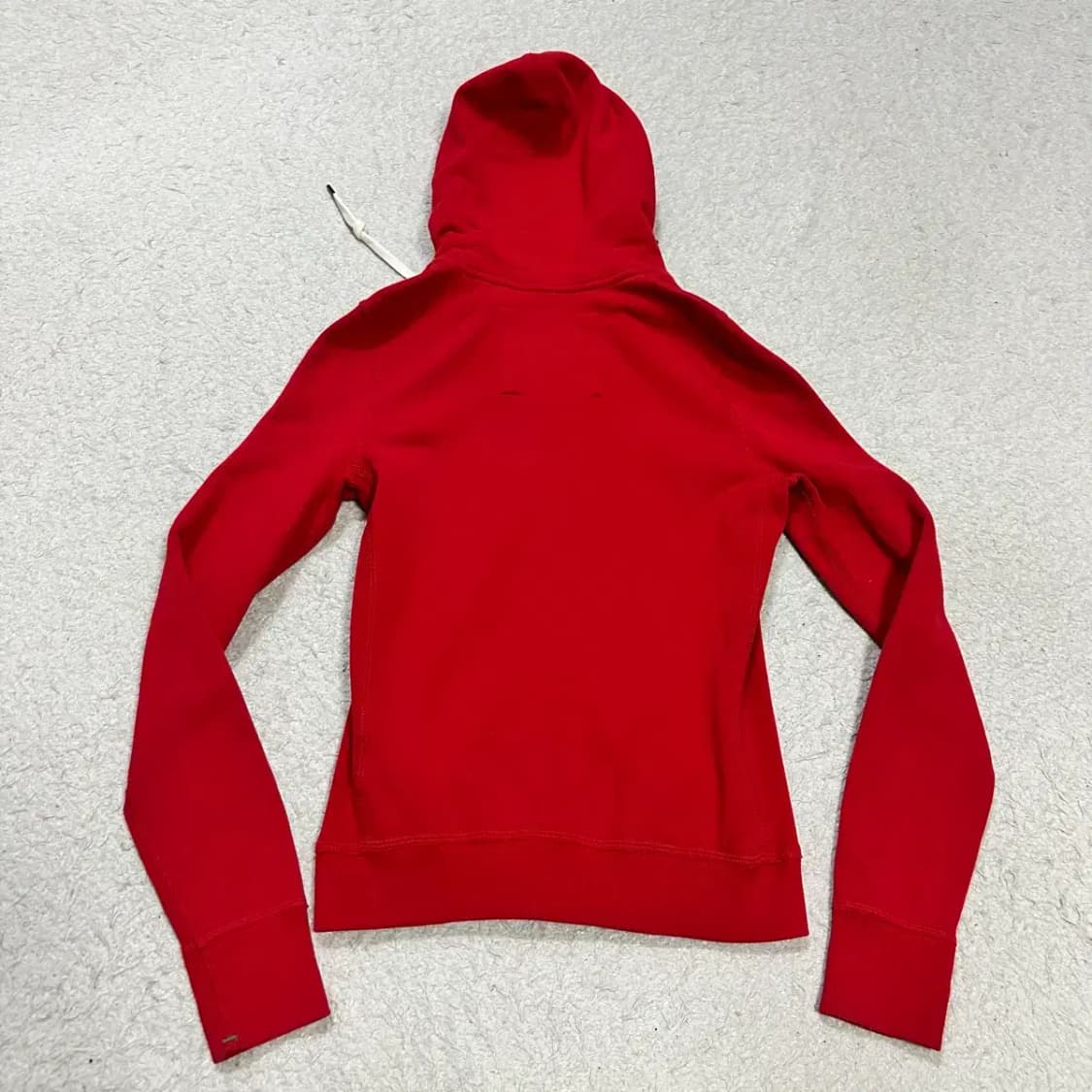 아베크롬비 레드 기모 후드집업 여성 m 상품이미지5